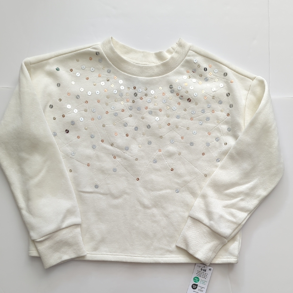Kids Sequin Embellished Sweatshirt